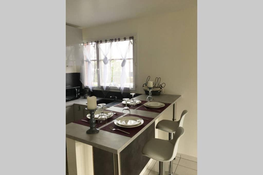 Superbe Appartement Lumineux Proche Disney Montévrain Exteriör bild